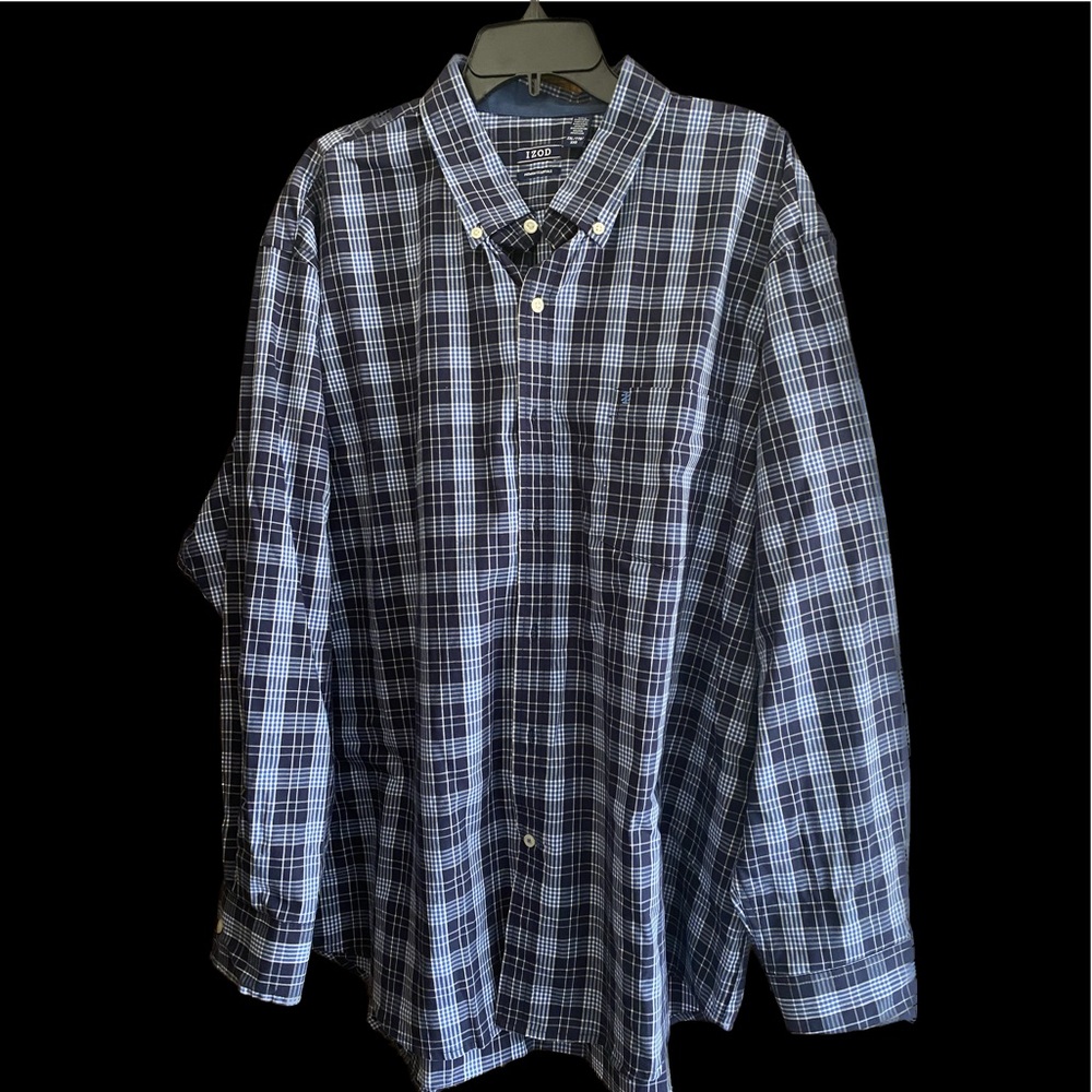 2XL IZOD Mens long sleeve dress shirt